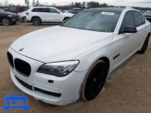 2014 BMW 740 I WBAYA6C57ED144362 зображення 1