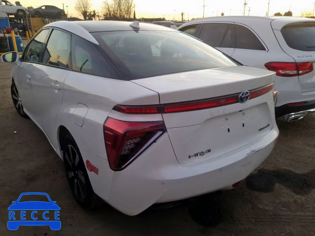 2016 TOYOTA MIRAI JTDBVRBD8GA000685 image 2