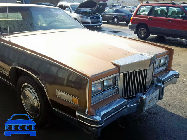 1979 CADILLAC ELDORADO 6L57B9E611674 Bild 8