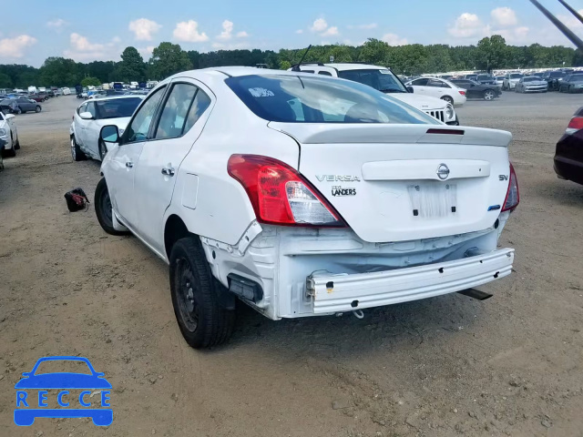 2014 NISSAN VERSA SV 3N1CN7AP3EL878053 зображення 2