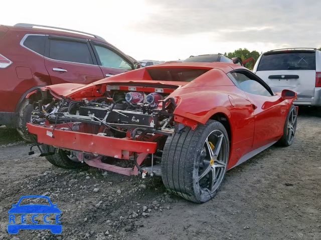 2015 FERRARI 458 SPIDER ZFF68NHA2F0204337 image 3