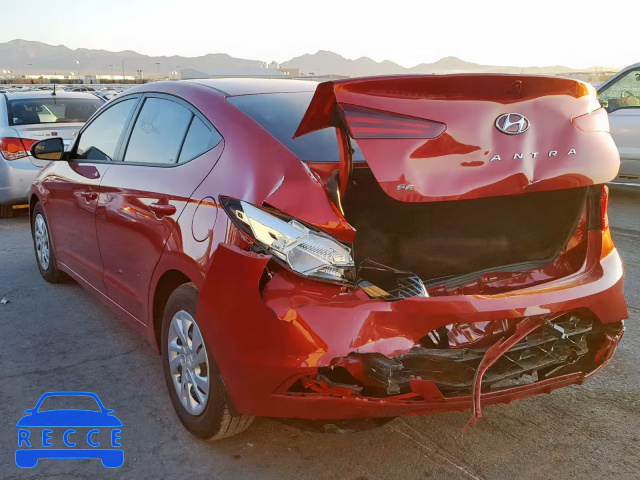 2020 HYUNDAI ELANTRA SE 5NPD74LF7LH500975 image 2