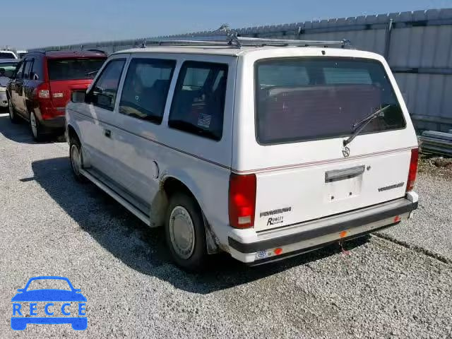 1990 PLYMOUTH VOYAGER SE 2P4FH4530LR726623 Bild 2