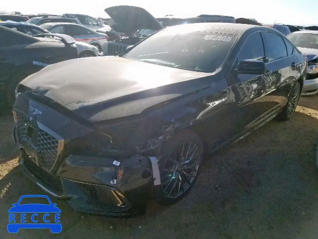 2018 GENESIS G80 SPORT KMHGN4JB8JU218734 Bild 1