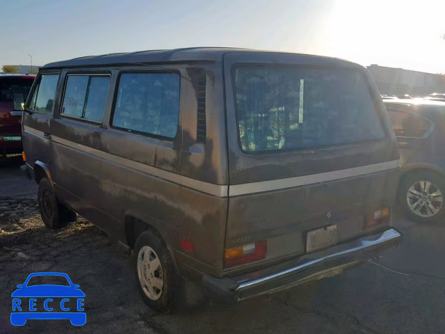 1985 VOLKSWAGEN VANAGON BU WV2YB0252FH036676 зображення 2