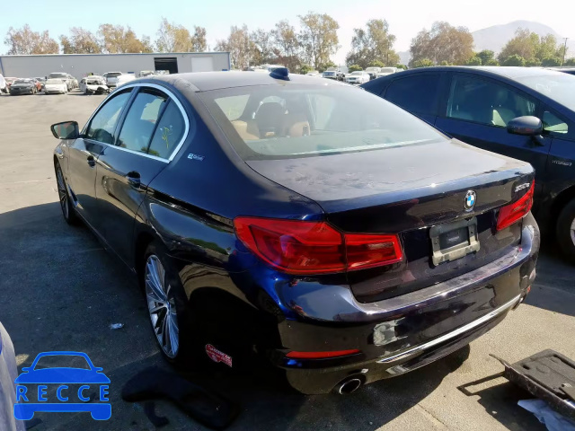 2019 BMW 530E WBAJA9C58KB388502 image 2