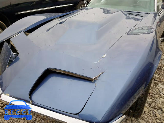 1968 CHEVROLET CORVETTE 194678S401658 Bild 9