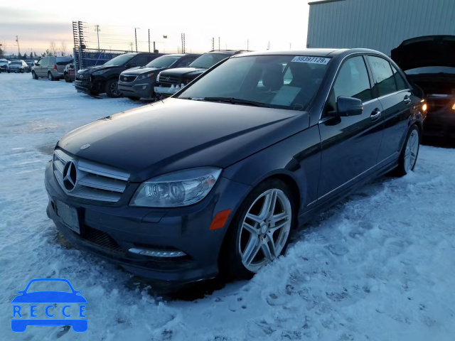 2011 MERCEDES-BENZ C 350 4MAT WDDGF8HB7BA524556 зображення 1