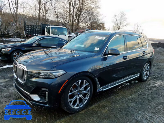 2020 BMW X7 XDRIVE4 5UXCW2C05L0E74499 image 1