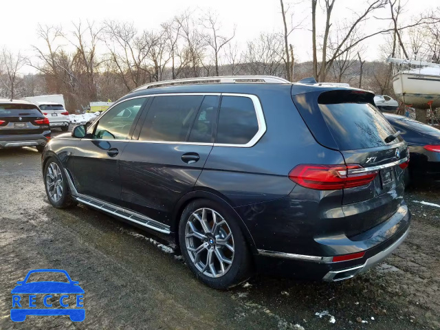2020 BMW X7 XDRIVE4 5UXCW2C05L0E74499 image 2