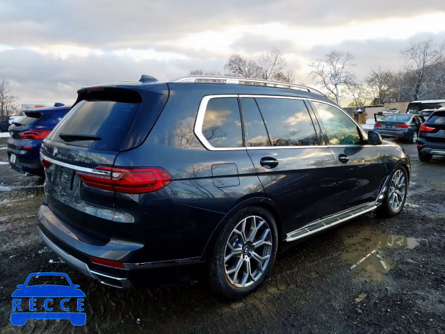 2020 BMW X7 XDRIVE4 5UXCW2C05L0E74499 image 3