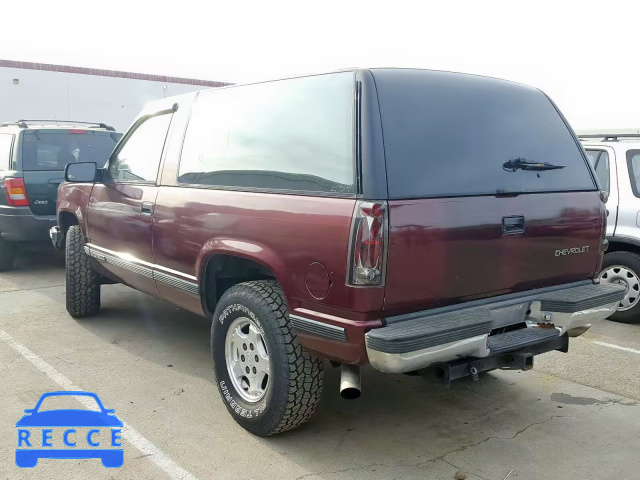 1993 CHEVROLET BLAZER K15 1GNEK18K0PJ392677 зображення 2