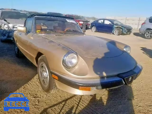 1987 ALFA ROMEO SPIDER VEL ZARBA5584H1048632 Bild 0