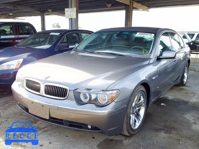 2004 BMW 760 LI WBAGN83554DK11129 зображення 1