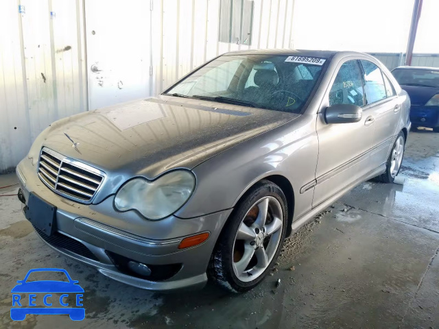 2006 MERCEDES-BENZ C CLASS WDBRF52H86F757464 Bild 1