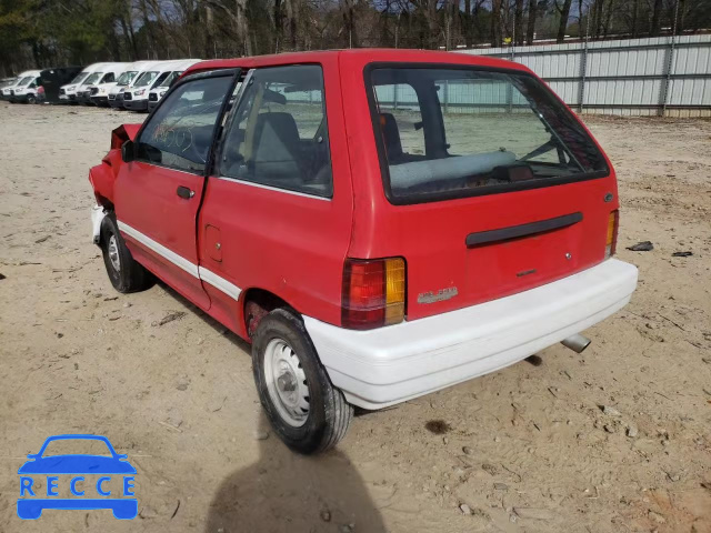 1990 FORD FESTIVA L KNJPT06H7L6109380 зображення 2