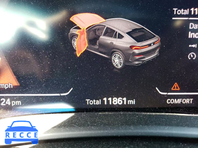 2021 BMW X6 XDRIVE4 5UXCY6C00M9G02579 image 7
