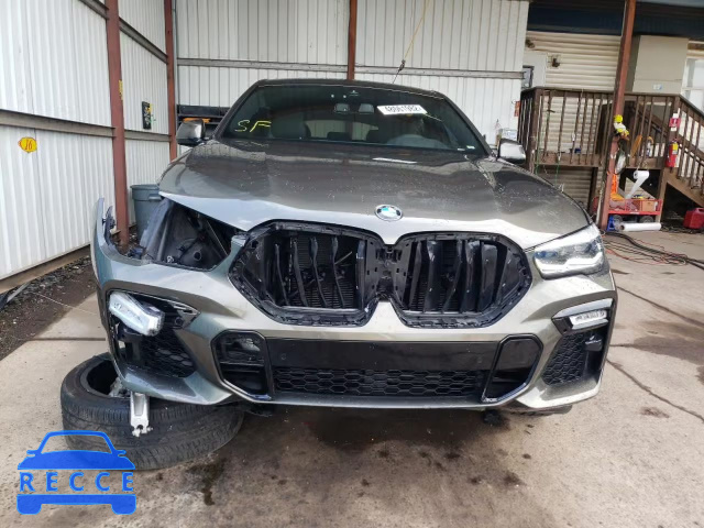 2021 BMW X6 XDRIVE4 5UXCY6C07M9E07949 image 8