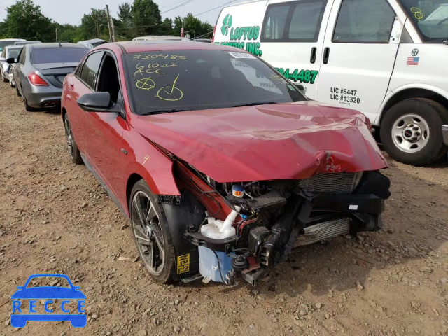 2021 HYUNDAI ELANTRA N KMHLR4AF2MU190262 image 0