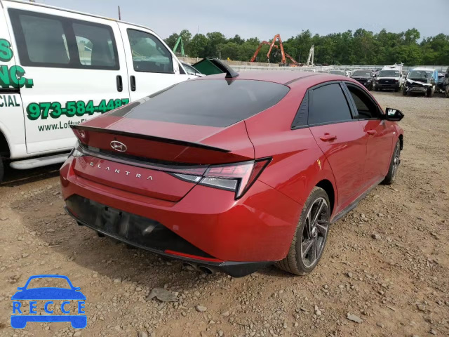 2021 HYUNDAI ELANTRA N KMHLR4AF2MU190262 image 3
