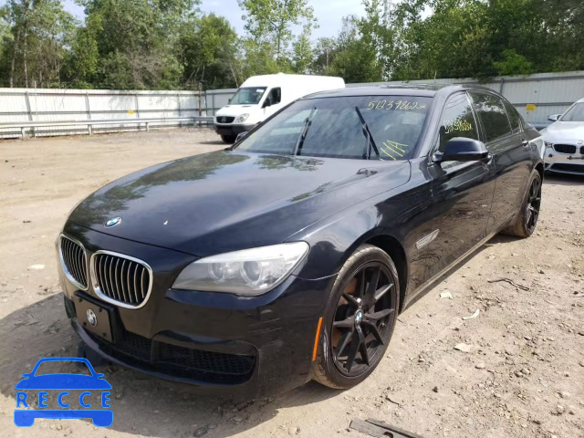 2014 BMW 740 LXI WBAYF4C50ED282184 зображення 1