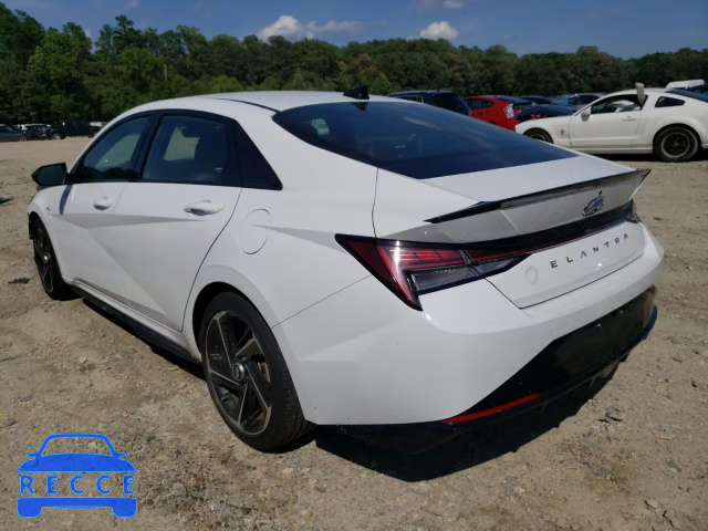 2021 HYUNDAI ELANTRA N KMHLR4AF1MU170391 image 2