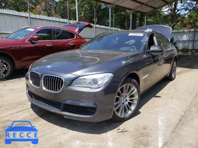 2015 BMW 740 LXI WBAYF4C51FD874081 зображення 1