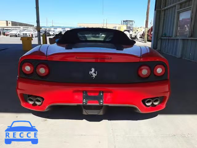 2004 FERRARI 360 SPIDER ZFFYT53A740135513 image 5