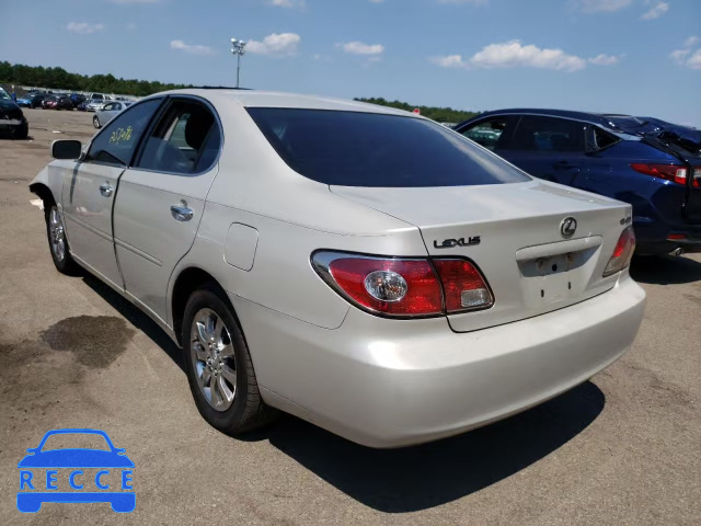 2004 LEXUS ES330 JTHBA30G945037561 image 2