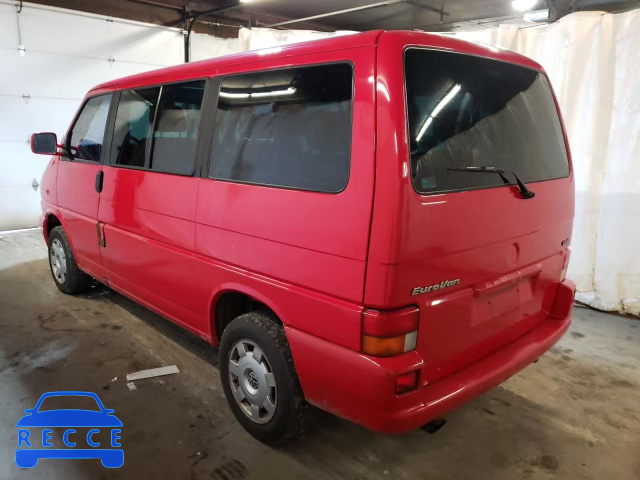 2000 VOLKSWAGEN EUROVAN MV WV2MH4704YH078092 зображення 2