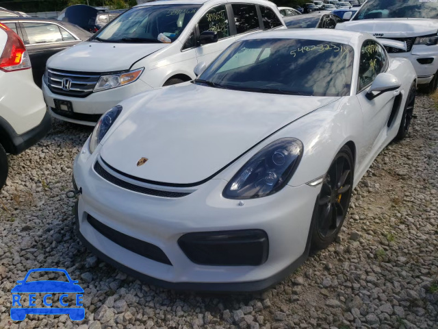 2016 PORSCHE CAYMAN GT4 WP0AC2A83GK192086 image 1