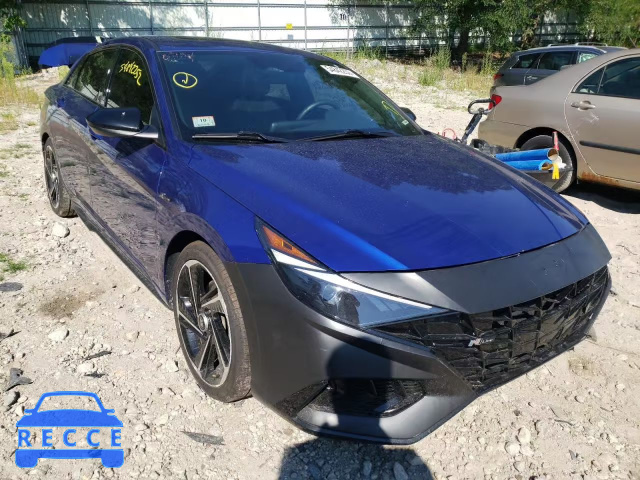 2022 HYUNDAI ELANTRA N KMHLR4AF8NU243998 image 0