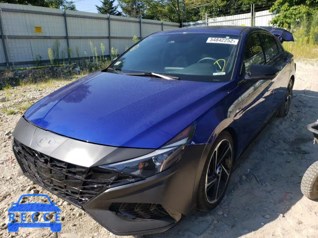 2022 HYUNDAI ELANTRA N KMHLR4AF8NU243998 image 1