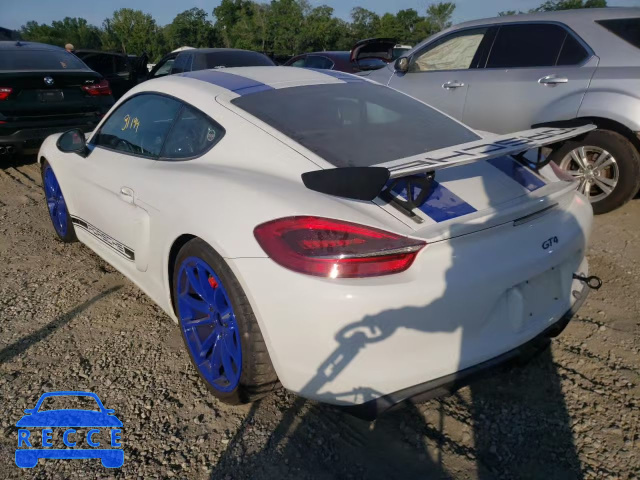 2016 PORSCHE CAYMAN GT4 WP0AC2A83GK191987 image 2