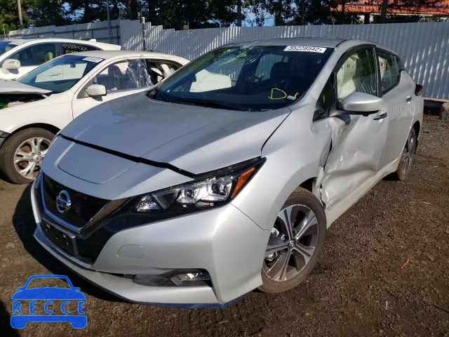 2022 NISSAN LEAF SV PL 1N4BZ1CV3NC560618 image 1