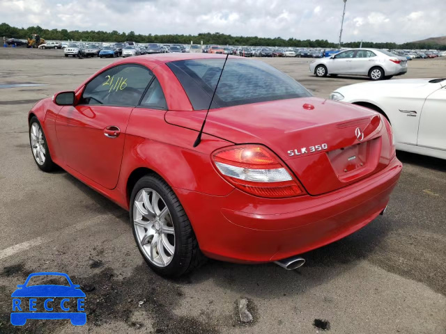 2008 MERCEDES-BENZ SLK 350 WDBWK56F08F175319 image 2