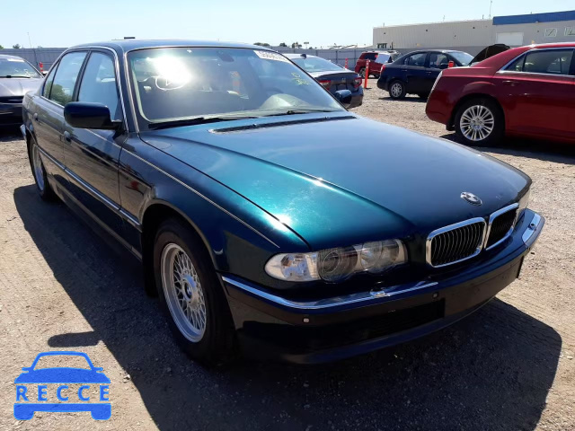 2000 BMW 750 IL WBAGJ0343YDD73631 image 0