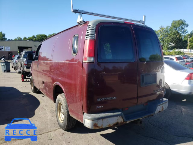 2000 CHEVROLET EXPRESS 1GCFG15W3Y1115948 зображення 2