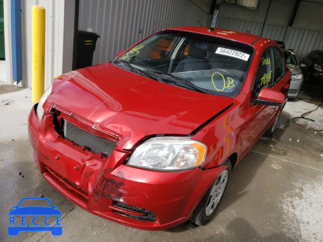 2009 CHEVROLET AVEO LS KL1TD56E89B332150 image 1