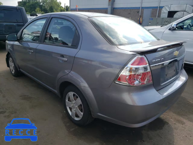 2009 CHEVROLET AVEO LS KL1TD56E59B627092 image 2