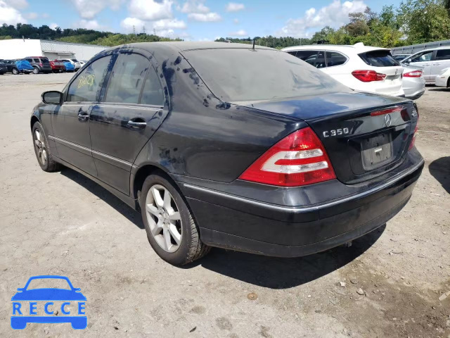 2007 MERCEDES-BENZ C 350 WDBRF56J57F848299 image 2