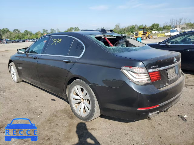 2015 BMW 740 LXI WBAYF4C56FGS99247 зображення 2