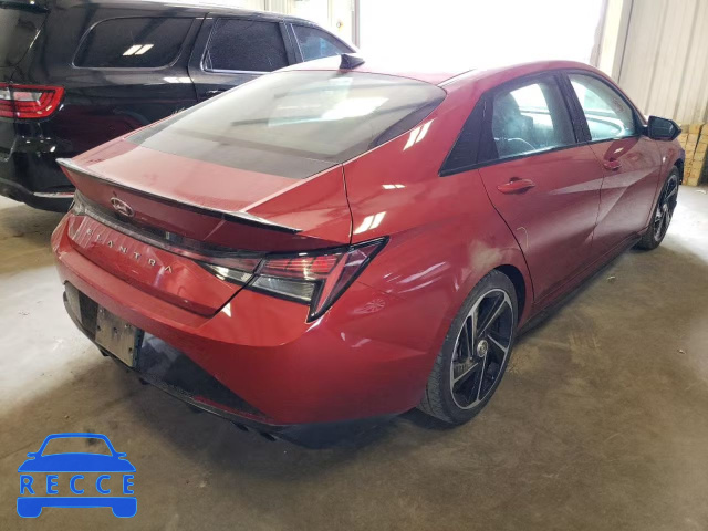 2021 HYUNDAI ELANTRA N KMHLR4AF2MU139991 image 3