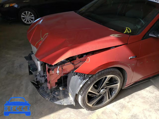 2021 HYUNDAI ELANTRA N KMHLR4AF2MU139991 image 8