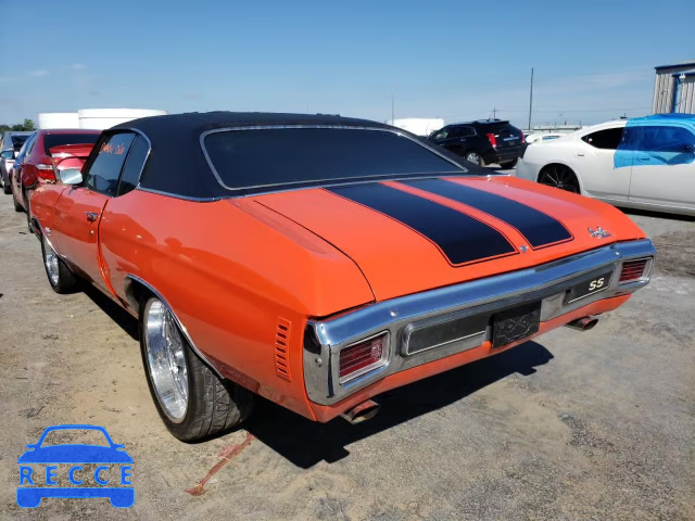 1970 CHEVROLET CHEVELL SS 136370R217844 image 2