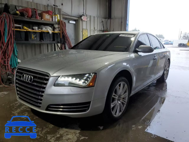2014 AUDI A8 QUATTRO WAUAGAFDXEN004094 image 1