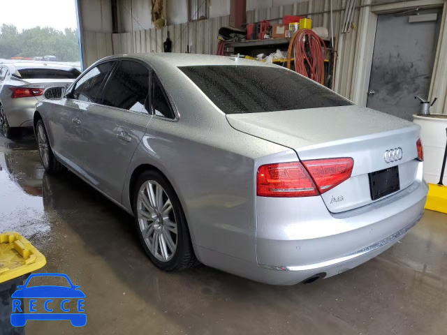 2014 AUDI A8 QUATTRO WAUAGAFDXEN004094 image 2