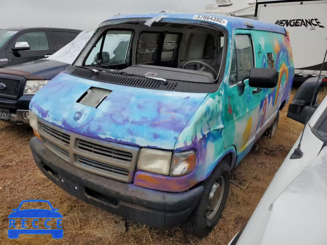 1996 DODGE RAM VAN B1 2B7HB11X0TK124125 зображення 1