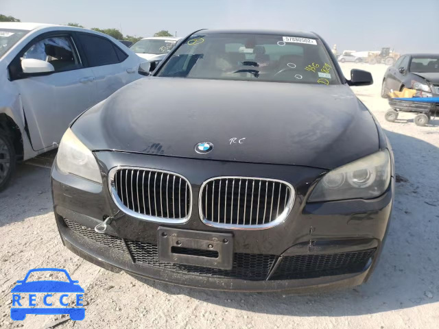 2011 BMW 750 I WBAKA8C52BCY36824 зображення 8