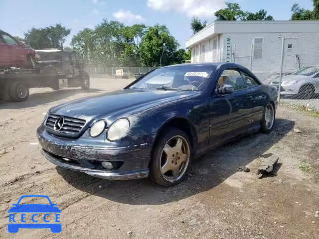 2002 MERCEDES-BENZ CL 55 AMG WDBPJ73J82A023966 image 1